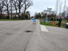 A San Felice sul Panaro chiude un tratto di sp8.1