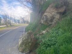 Pavullo, in località Verica cede un tratto di versante: chiusa la provinciale 27