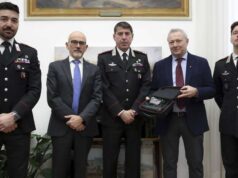 Confagricoltura Bologna consegna ai carabinieri della compagnia di Molinella un monocolo termico