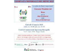 Giornata Mondiale del Rene, a Reggio Emilia controlli gratuiti grazie ai professionisti della Nefrologia