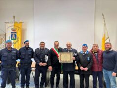 Castelfranco Emilia, Gargano premia Frascà con l’Attestato di Benemerenza