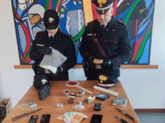 3 etti di hashish sequestrati e due uomini denunciati in una operazione antidroga dei carabinieri reggiani