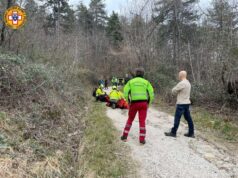 Loiano, ciclista cade rovinosamente a terra sul sentiero CAI 805: interviene il Soccorso Alpino