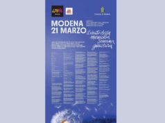 Sul municipio di Modena uno stendardo in ricordo delle vittime di mafia