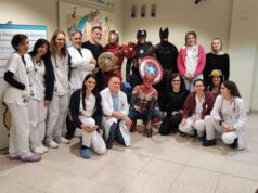 In Pediatria a Modena i supereroi del Team Enjoy
