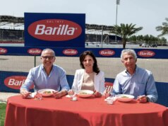 Barilla mette a tavola la F1