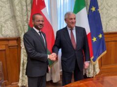 Tajani a ministro Esteri Oman “Sostegno a mediazione tra Usa e Iran”