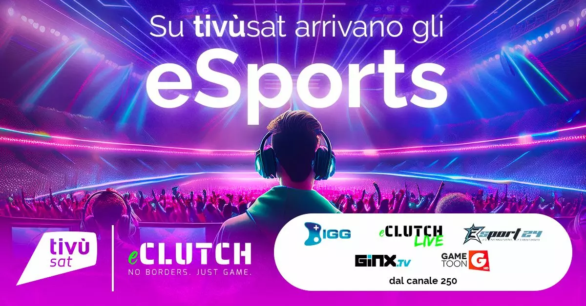 Arrivano su Tivusat sei nuovi canali dedicati a padel, esport e gaming