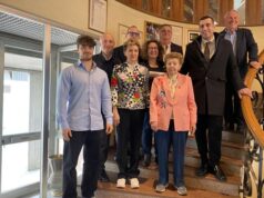Visita del Presidente della Regione De Pascale alla Calcestruzzi Corradini