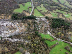 La Regione al lavoro per contrastare la frana a Baccassuolo di Palagano