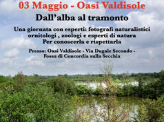 Dall’alba al tramonto sabato all’Oasi Valdisole a Fossa di Concordia