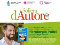 Piergiorgio Pulixi presenta il suo nuovo libro a “Soliera d’Autore”
