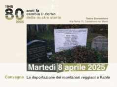 Convegno sulla deportazione dei montanari reggiani a Kahla l’8 aprile al Teatro Bismantova