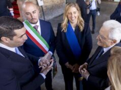 Re Carlo III e la regina Camilla in visita a Ravenna insieme al Presidente della Repubblica, Mattarella