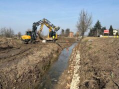 Proseguono i lavori sul Muzza a Piumazzo
