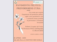 Pavimento pelvico, un appuntamento rivolto alla cittadinanza nella Sala della Rocca a Montecchio