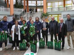 Il Sassuolo Calcio consegna le uova di Pasqua al reparto pediatrico dell’ospedale cittadino