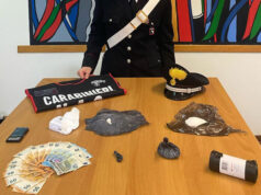 Reggio Emilia: trovato con mezzo etto di cocaina ed il kit per lo spaccio