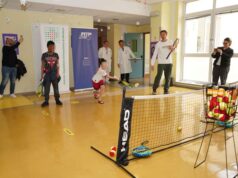 “Tennis in Corsia”, nell’Oncoematologia Pediatria del Policlinico di Modena esperienza apripista in Italia