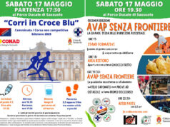 Sport e volontariato a Sassuolo il 17 maggio: Corri in Croce Blu e Avap Senza Frontiere