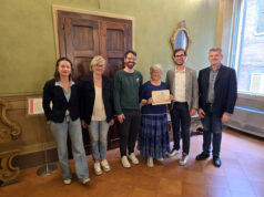 Ricevuta in Municipio Donatella Termanini, tra i fondatori del Circolo Culturale Artemisia