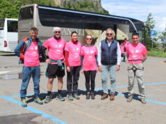 Debutto delle Gite rosa alla Pietra di Bismantova