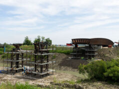 Ha preso il via il varo del nuovo ponte dell’Uccellino