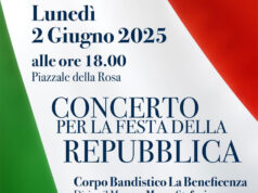 Lunedì 2 giugno concerto per la Festa della Repubblica