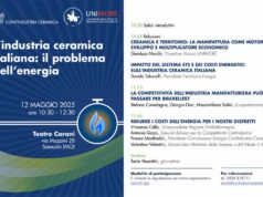 ‘L’industria ceramica italiana: il problema dell’energia”. Domani al Teatro Carani convegno su un tema vitale per le imprese del territorio
