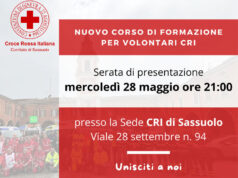 Il 5 giugno partirà un nuovo corso per Volontari di Croce Rossa Italiana del Distretto