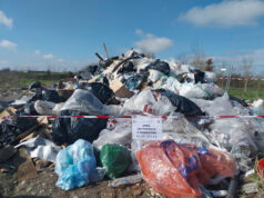 Deposito incontrollato di rifiuti scoperto dalla Polizia locale in un cantiere a San Giovanni in Persiceto