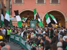 Festa in piazza Garibaldi per il ritorno in Serie A del Sassuolo