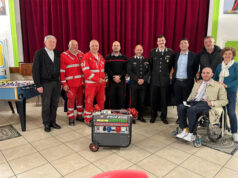 I Carabinieri donano un gruppo elettrogeno confiscato alla CRI di Toano