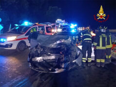 Quattro feriti, due gravi in uno scontro tra auto a Scandiano