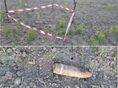 Bonifica di un ordigno bellico a Mirandola