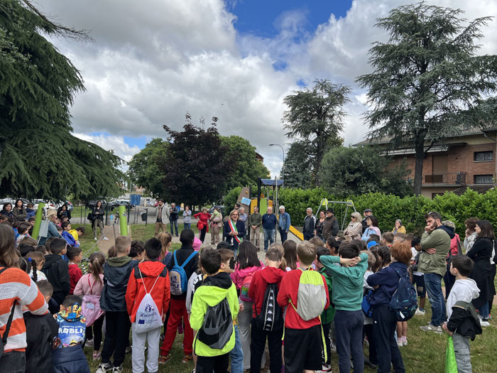 Inaugurato il Parco dei Bambini, in via Nievo a Vignola