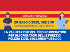 Mercoledì a Modena giornata di formazione rivolta agli operatori di polizia e di soccorso pubblico