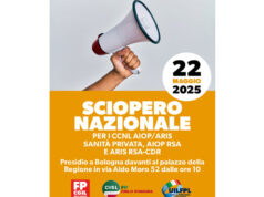 FP CGIL, CISL FP, UIL FPL: “Confermiamo lo sciopero nazionale del 22 maggio per i Ccnl Sanità Privata e RSA Aiop Aris”