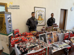 7.000 prodotti sequestrati dalla GdF durante il Gran Premio di F1 dell’Emilia-Romagna