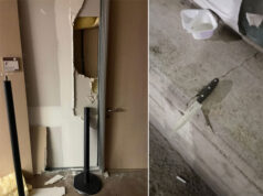 Nuovo raid al Core, notte di paura e indagini. Il responsabile trovato in chiesa con un coltello