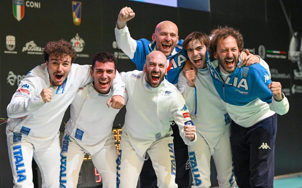 Spada maschile e Sciabola femminile bronzo agli Europei