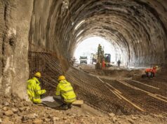 Abbattuto ultimo diaframma galleria Valle di Cadore e Tai di Cadore