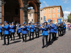 La banda “Ferri” di Modena festeggia i 150 anni Ospitando la filarmonica “Verdi” di San Vincenzo (LI)