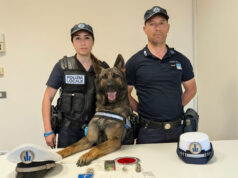 Primo arresto da parte dell’agente Argo K9