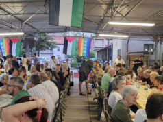 A Carpi 200 persone alla Pastasciutta per Gaza: raccolti 2mila euro che saranno devoluti alla Mezzaluna Rossa