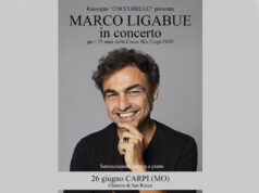 Marco Ligabue in concerto a Carpi per i 25 anni della Croce Blu