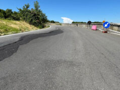 A Puianello di Castelvetro cede un tratto di versante