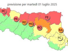 Prosegue almeno fino a domani, 1° luglio, l’ondata di calore in atto a Bologna e nei Comuni limitrofi. Allertati i servizi sanitari