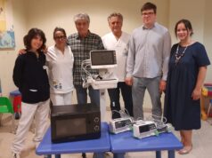 Pediatria, il grande gesto solidale di una famiglia