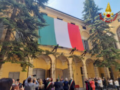 Il Comando dei Vigili del Fuoco di Reggio Emilia in occasione della Festa della Repubblica
